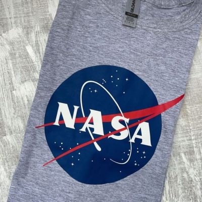 CAMISETA GRIS NASA