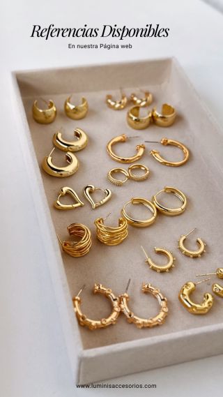 Candonga Doradas y Plateadas ✨ Una para cada día
Tenemos muchísimas referencias disponibles para ti 💫 Disponible en www.luminisaccesorios.com